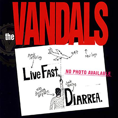 The Vandals - Live Fast Diarrhea: 25th Anniversary Edition (Explosive Brown Splatter Vinyl) [VINYL]