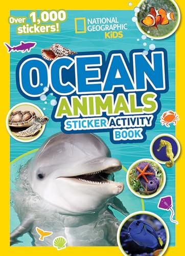Ocean Animals Sticker Activity Book : Over 1,000 Stickers!