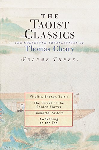 Book cover: "The Taoist Classics, Volume Three" by Thomas Cleary.