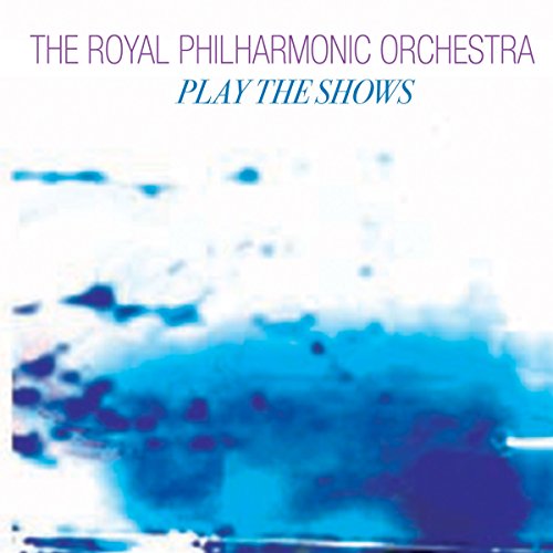 CD cover for “Play The Shows” with blue watercolor background.
