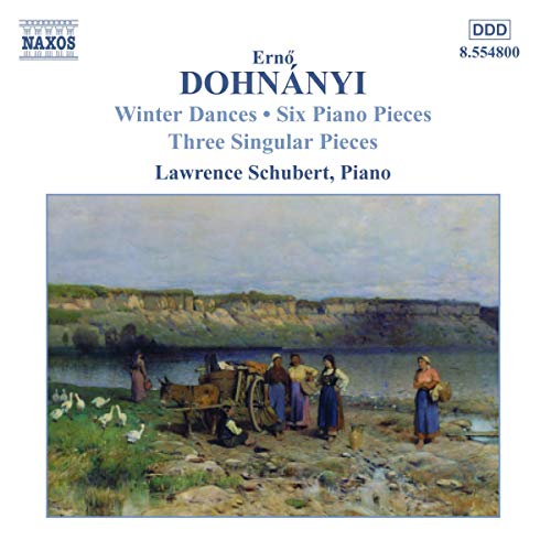 Lawrence Schubert - Dohnanyiwinter Dancessix Piano Pieces [CD]