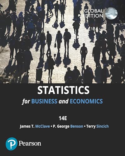 Statistics for Business &amp; Economics [Global Edition]