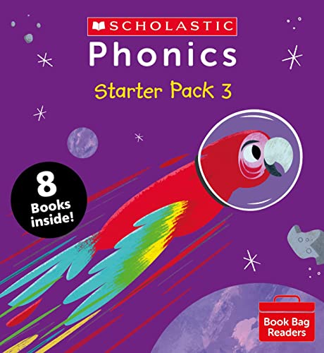 Phonics Book Bag Readers: Starter Pack 3 [Paperback] [2022] Raby, Charlotte; Heddle, Becca