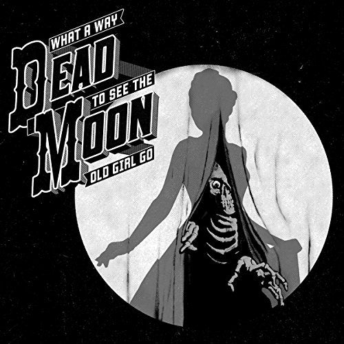 Black and white album cover featuring a ghostly figure and skeletal hands.