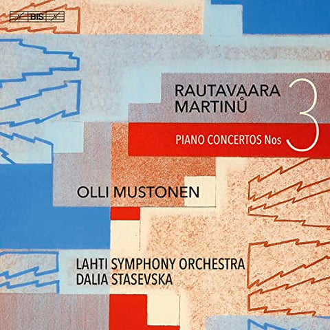 Einojuhani Rautavaara  Bohusla - Einojuhani Rautavaara / Bohuslav Martinu: Piano Concertos Nos. 3 [CD]