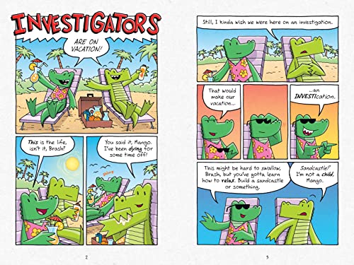 InvestiGators: Ants in Our P.A.N.T.S. : A Laugh-Out-Loud Comic Book Adventure!