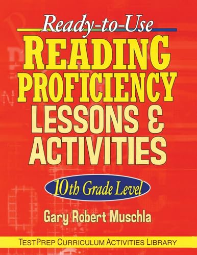 Ready-to-use Reading Proficiency Lessons and Activities: 10th Grade