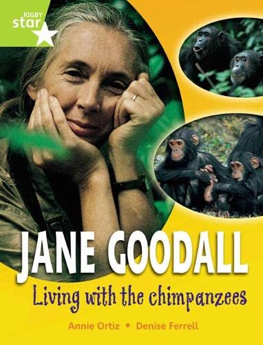 Rigby Star Gui Quest Year 2 Lime Level: Jane Goodall: Living With Chimpanzees Reader Sgle (STARQUEST)