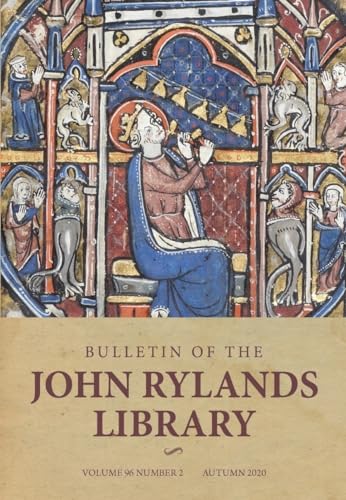 Journal cover featuring a medieval illuminated manuscript illustration.