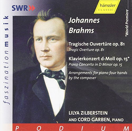 Gordon zilber Brahms garben - BRAHMS: TRAGIC OVERTURE, OP. 81 / PIANO CONCERTO I [CD]