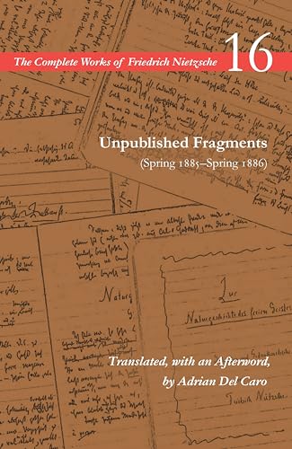 Unpublished Fragments (Spring 1885-Spring 1886): Volume 16