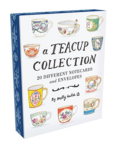 A Teacup Collection Notes: 20 Different Notecards And Envelopes