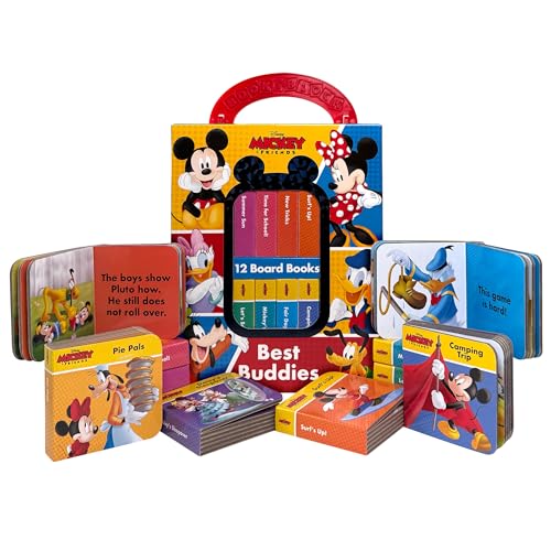 Disney Mickey & Friends: Best Buddies 12 Board Books