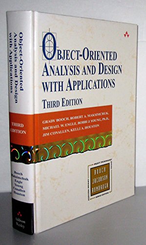 Object Oriented Analysis and Design with Applications