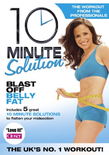 DVD cover featuring a woman in blue sportswear with a measuring tape around her waist.
