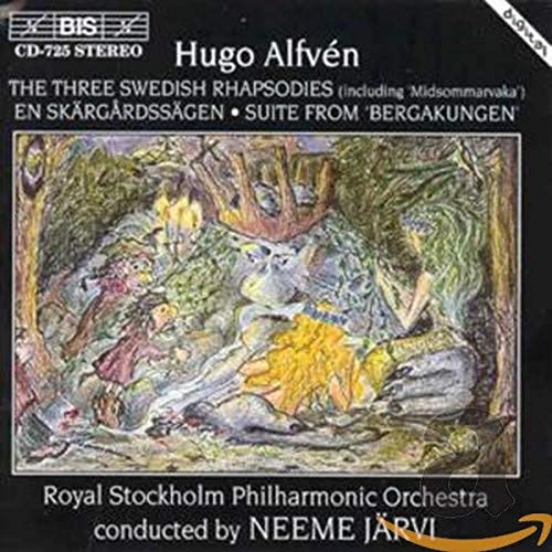 Jarvistockholm Po - Swedish Rhapsodies, The (Jarvi, Royal Stockholm Po) [CD]
