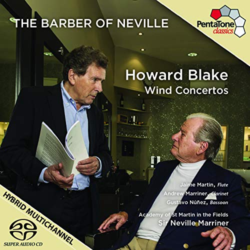 Sir Neville Marriner - Howard Blake: Wind Concertos - The Barber Of Neville [CD]