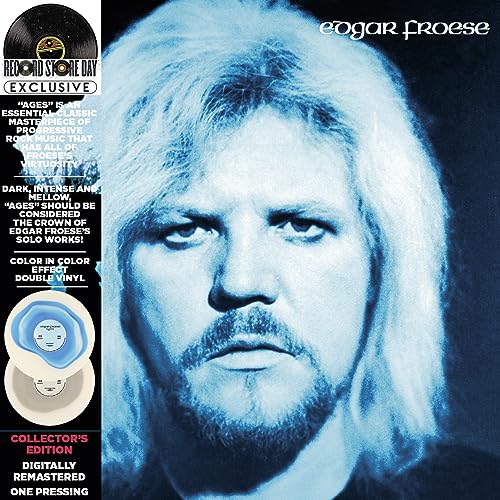 Edgar Froese - Ages (Grey & White/Green & White Vinyl) (Rsd 2023) [VINYL]