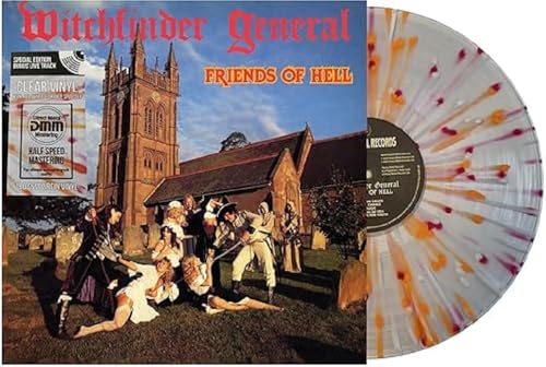 Witchfinder General - Friends Of Hell (clear W/ Red, Orange & White Splatter Vinyl) [VINYL]