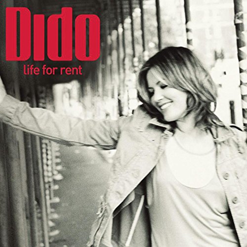 Dido album cover, "Life for Rent," featuring a portrait of the singer.