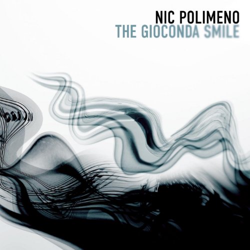 CD cover for Nic Polimeno’s “The Gioconda Smile” with abstract smoke art.