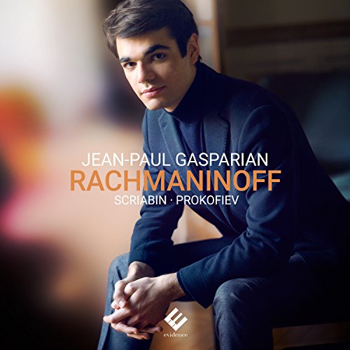 CD cover featuring pianist Jean-Paul Gasparian and composers’ names.