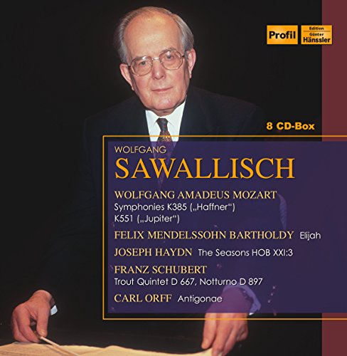 Portrait of Wolfgang Sawallisch, a classical music CD box set.