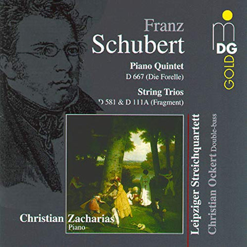 Schubert - Leipziger Streichquartett/Ockert/Zacharias [CD]