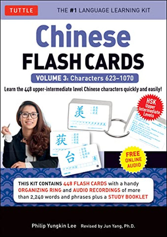 Chinese Flash Cards Kit Volume 3: Hsk Upper Intermediate Level: HSK Upper Intermediate Level (Audio CD Included)