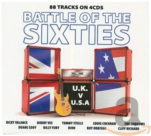 Various Artists - Battle of the 60 's (Sixties) (UK Vs Usa) [CD]