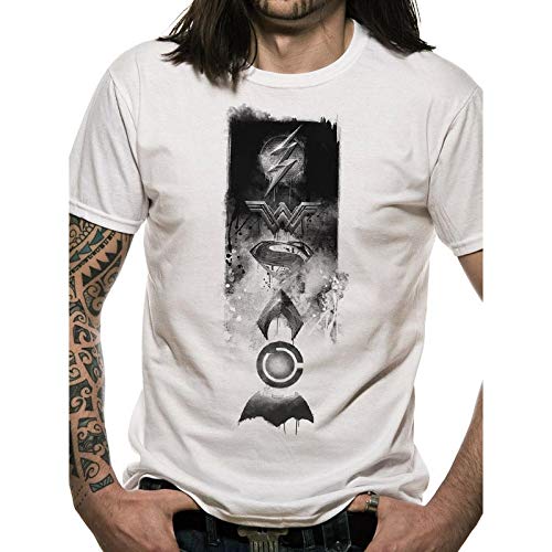 CID Men's VD-PE15734TS T-Shirt, White, Medium