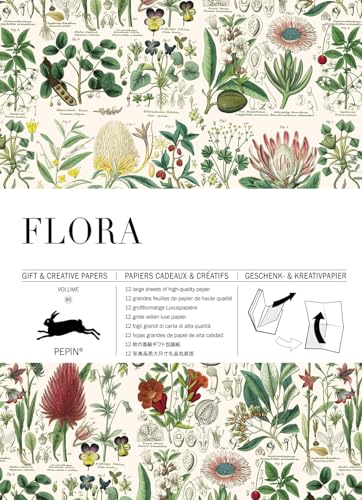Flora: Gift & Creative Paper Book Vol. 85 (Multilingual Edition) (Gift & creative papers, 85)