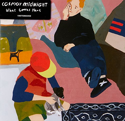 CD cover for Cosmo's Midnight's "What Comes Next" with painted figures.