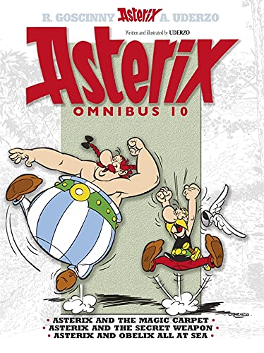 Asterix Omnibus 10: Asterix and The Magic Carpet, Asterix and The Secret Weapon, Asterix and Obelix All At Sea