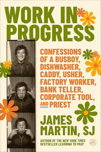 Book cover: “Work in Progress” with photo strip of a young man.