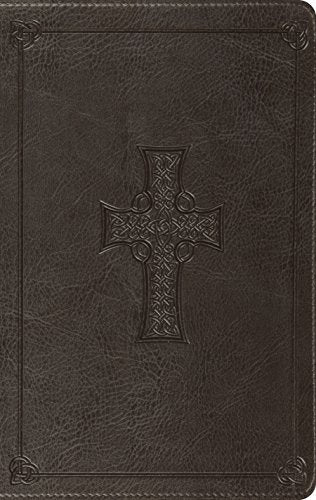 ESV Value Thinline Bible (TruTone, Charcoal, Celtic Cross Design)