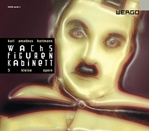 CD cover featuring a close-up of a pale, unsettling wax figure’s face.