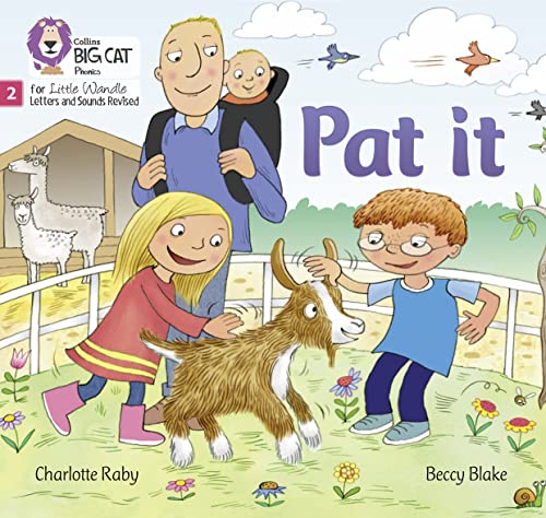 Children and animals on a farm, book cover illustration.