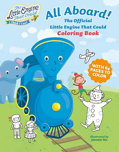 All Aboard! The Official Little Engine That Could Coloring Book (The Little Engine That Could)