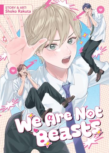 Manga cover featuring two young men in business attire with dynamic poses.