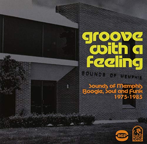 CD cover for “Groove With A Feeling” featuring a brick building.