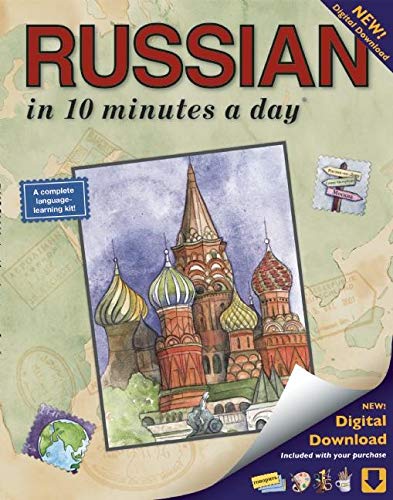 RUSSIAN in 10 minutes a day®: Language Course for Beginning and Advanced Study. Includes Workbook, Flash Cards, Sticky Labels, Menu Guide, Software, ... Grammar. Bilingual Books, Inc. (Publisher)