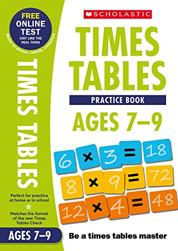 Times Tables Workbook Ages 7-9: for the new times tables check with free online test (National Curriculum Times Tables)