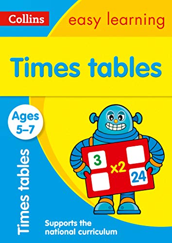 Times Tables Ages 5-7: Prepare for school with easy home learning (Collins Easy Learning KS1)