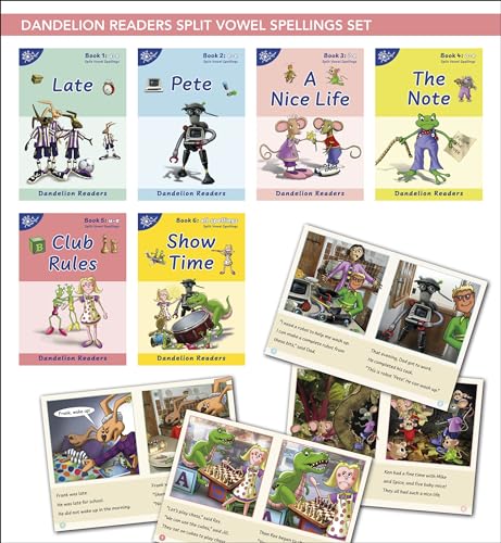 Split Vowel Spellings Set (Dandelion Readers)