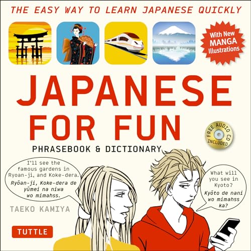 JAPANESE FOR FUN PHRASEBOOK/DICT