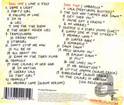 Various - Memory Lane - The Best of McFly [CD]
