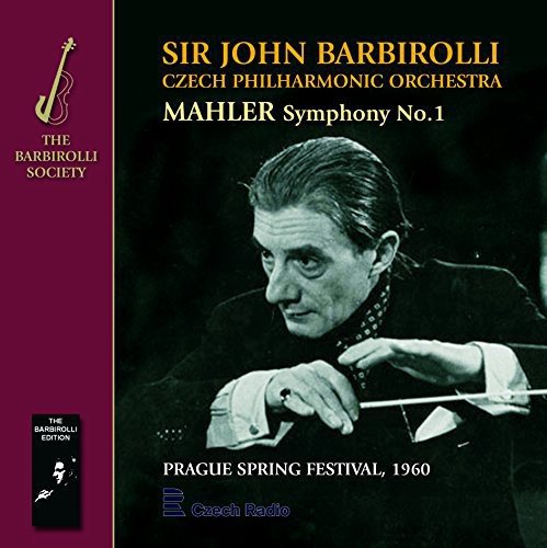 Czech Philharmonic Orchestra - Mahler - Symphony No.1 / Barbirolli - Elizabethan Suite [CD]