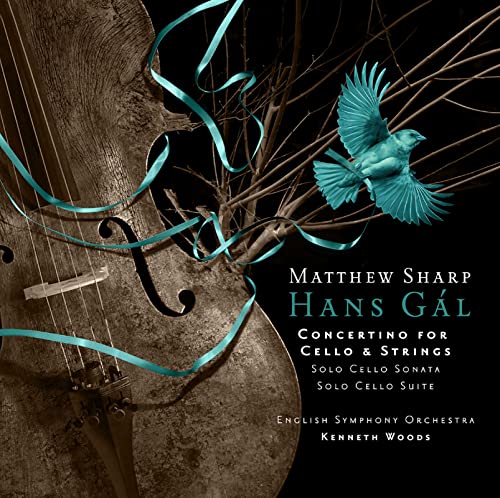 Sharp Matthew Kenneth Woods - Hans Gal: Concertino For Cello and String Orchestra, Solo Cello Sonata, Solo Cello Suite [CD]