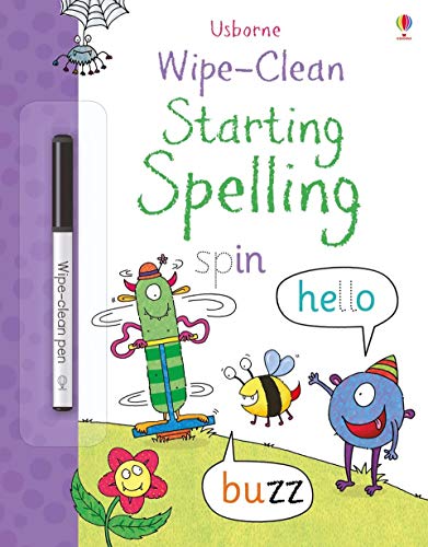 Wipe-Clean Starting Spelling (Wipe Clean Books)